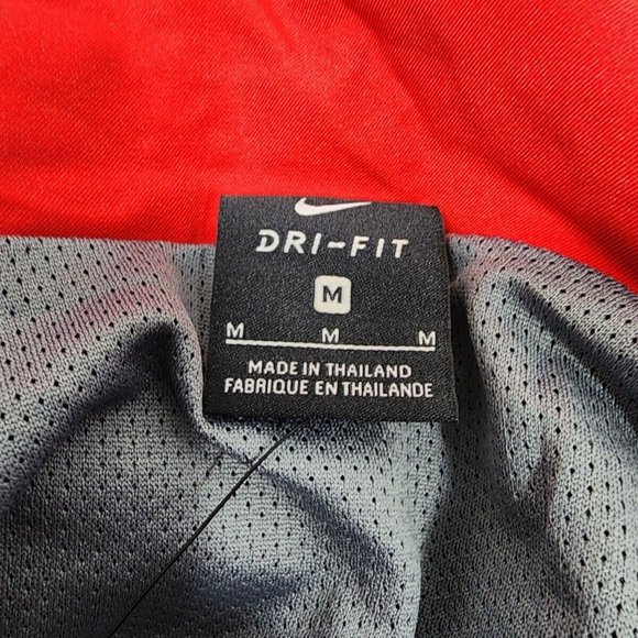 Nike Dri-Fit Dry Full-Zip Red Jacket 897025-657 Men’s Size Medium NWT - Picture 8 of 12